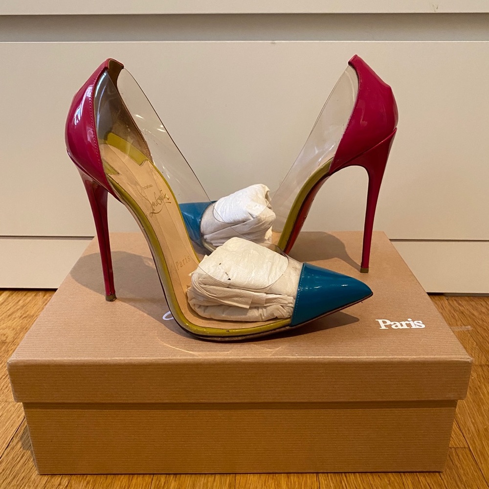 Christian Louboutin Debout 120 patent